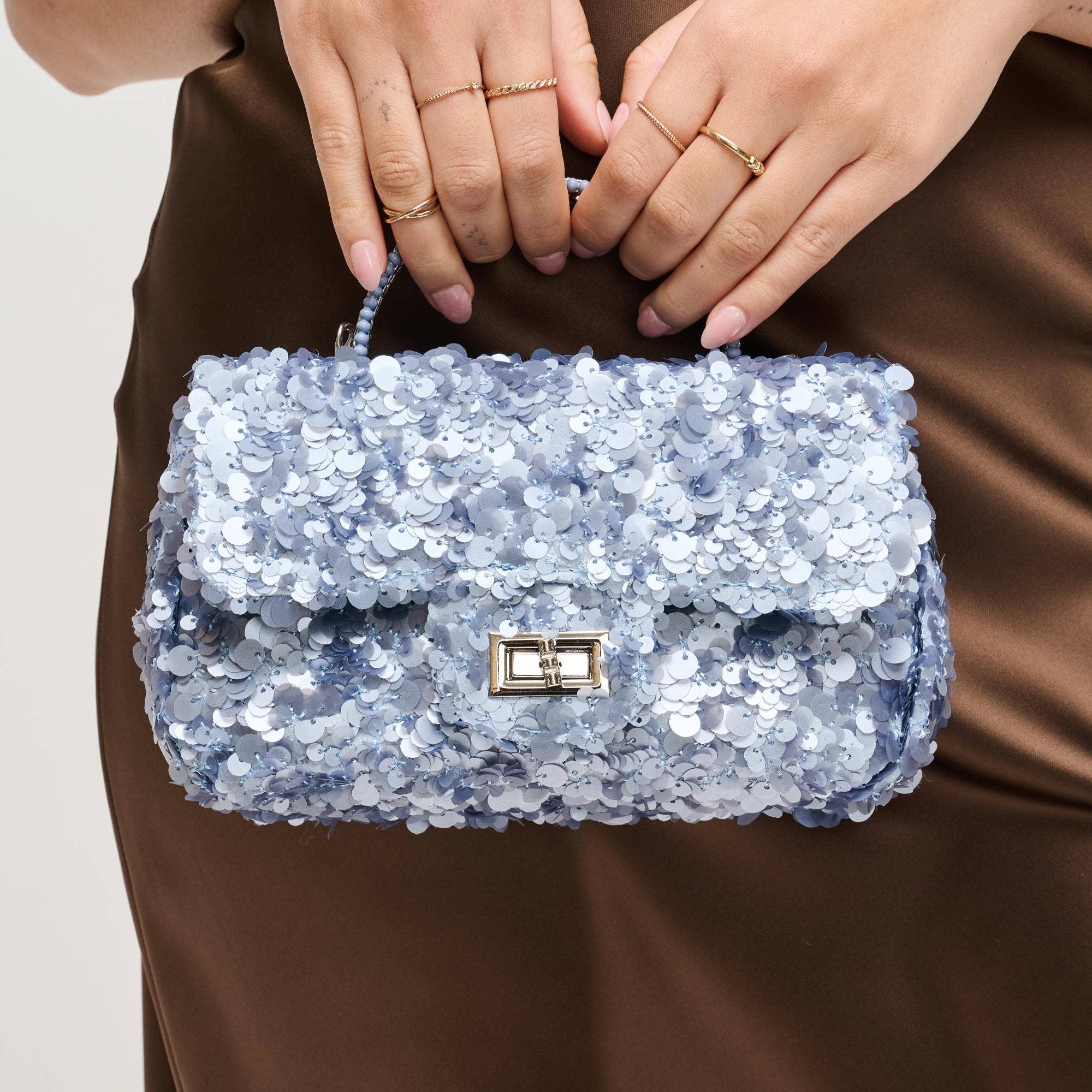Urban Expressions Ella Sequin Bag
