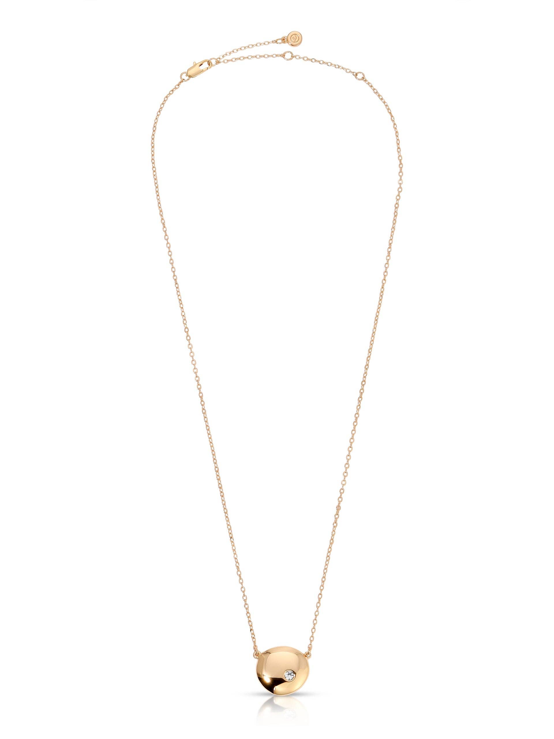 Ettika Polished Pebble Pendant Necklace