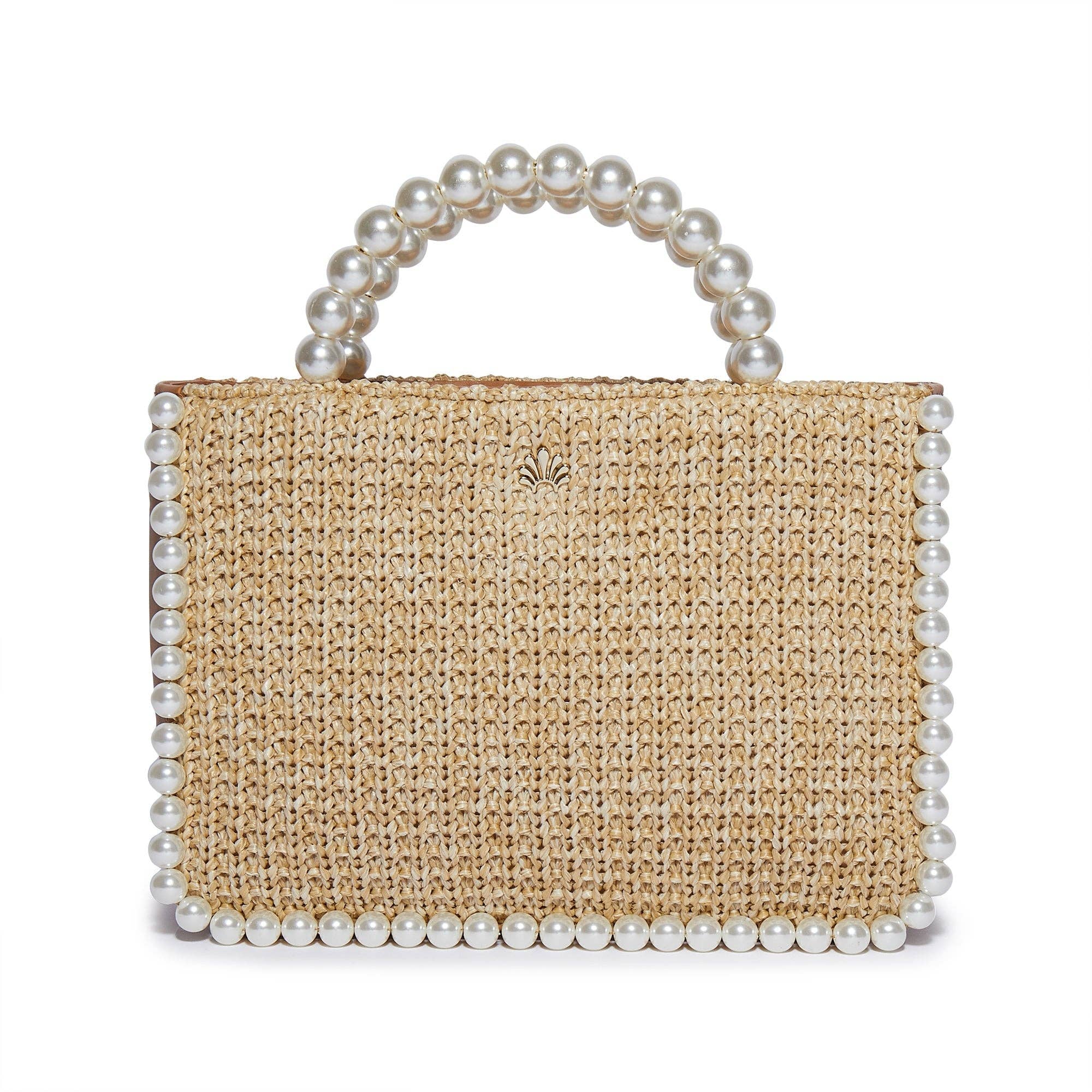 Lele Sadoughi Natural Maya Mini Tote