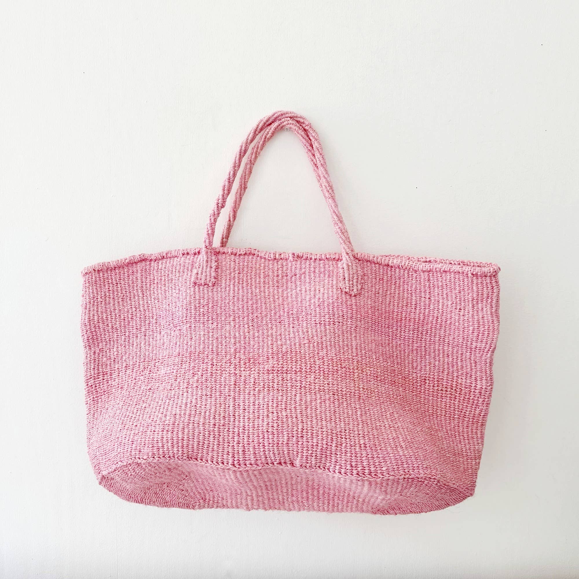 Amsha XL Sisal Tote Petunia