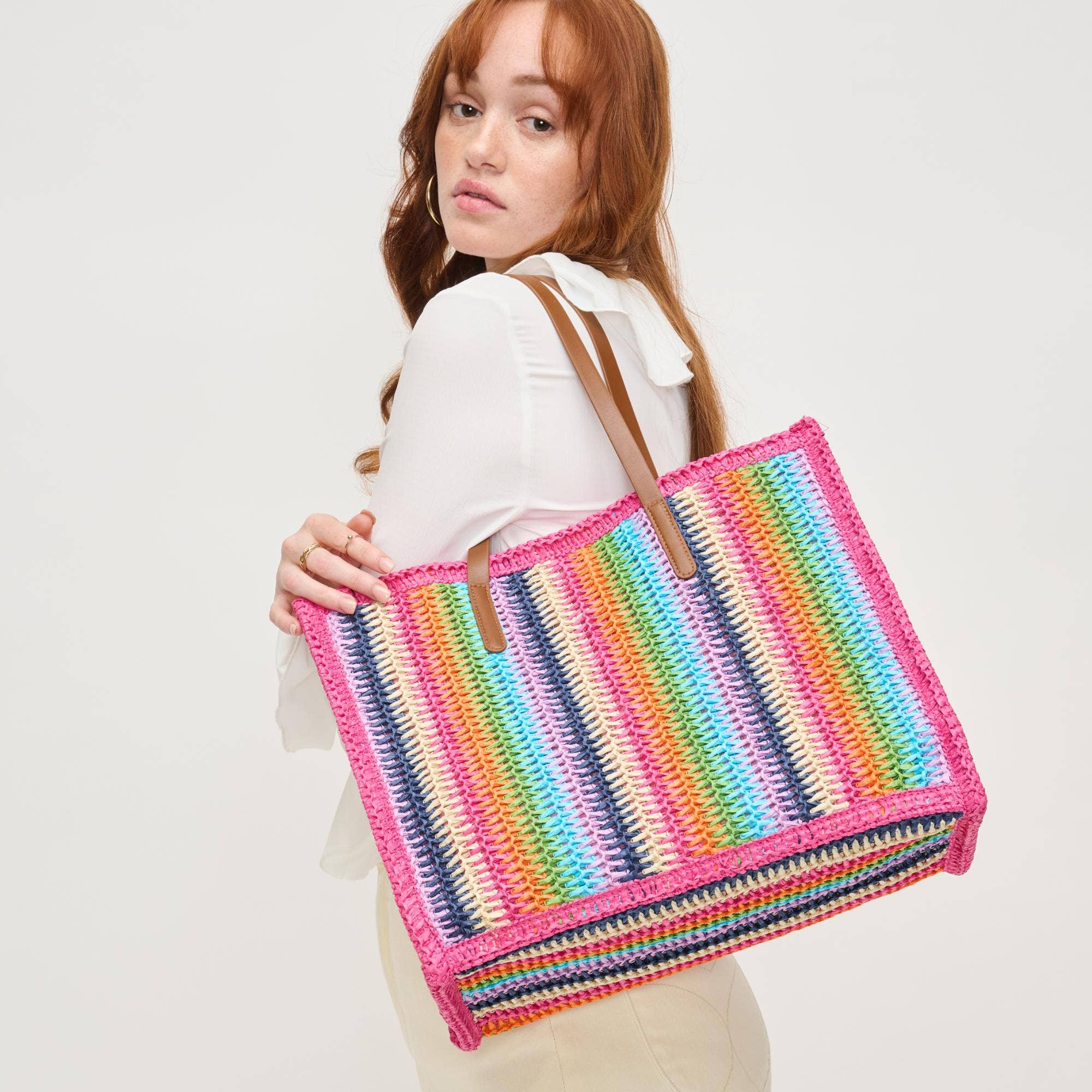 Urban Expressions Candi Stripe Tote