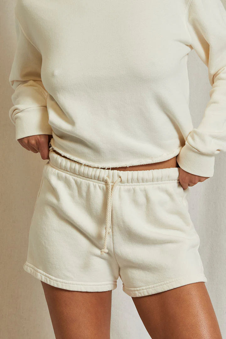 Perfect White Tee Aruba Beach Fleece Sweatshort