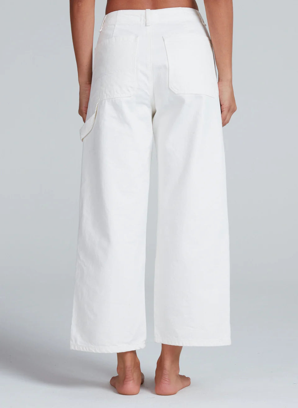 ASKKNY Cropped Carpenter Ivory