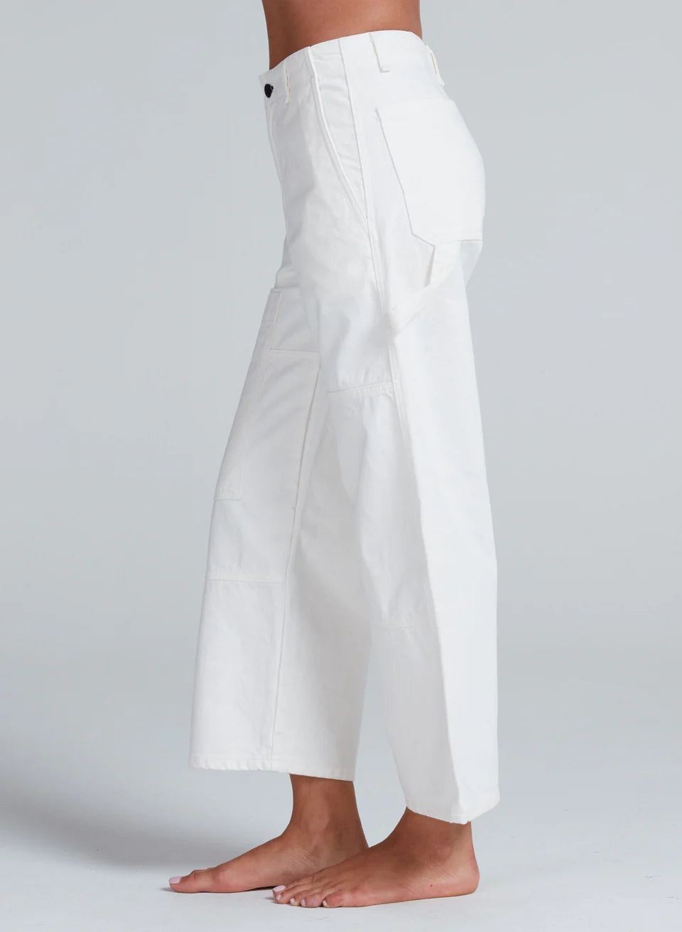 ASKKNY Cropped Carpenter Ivory
