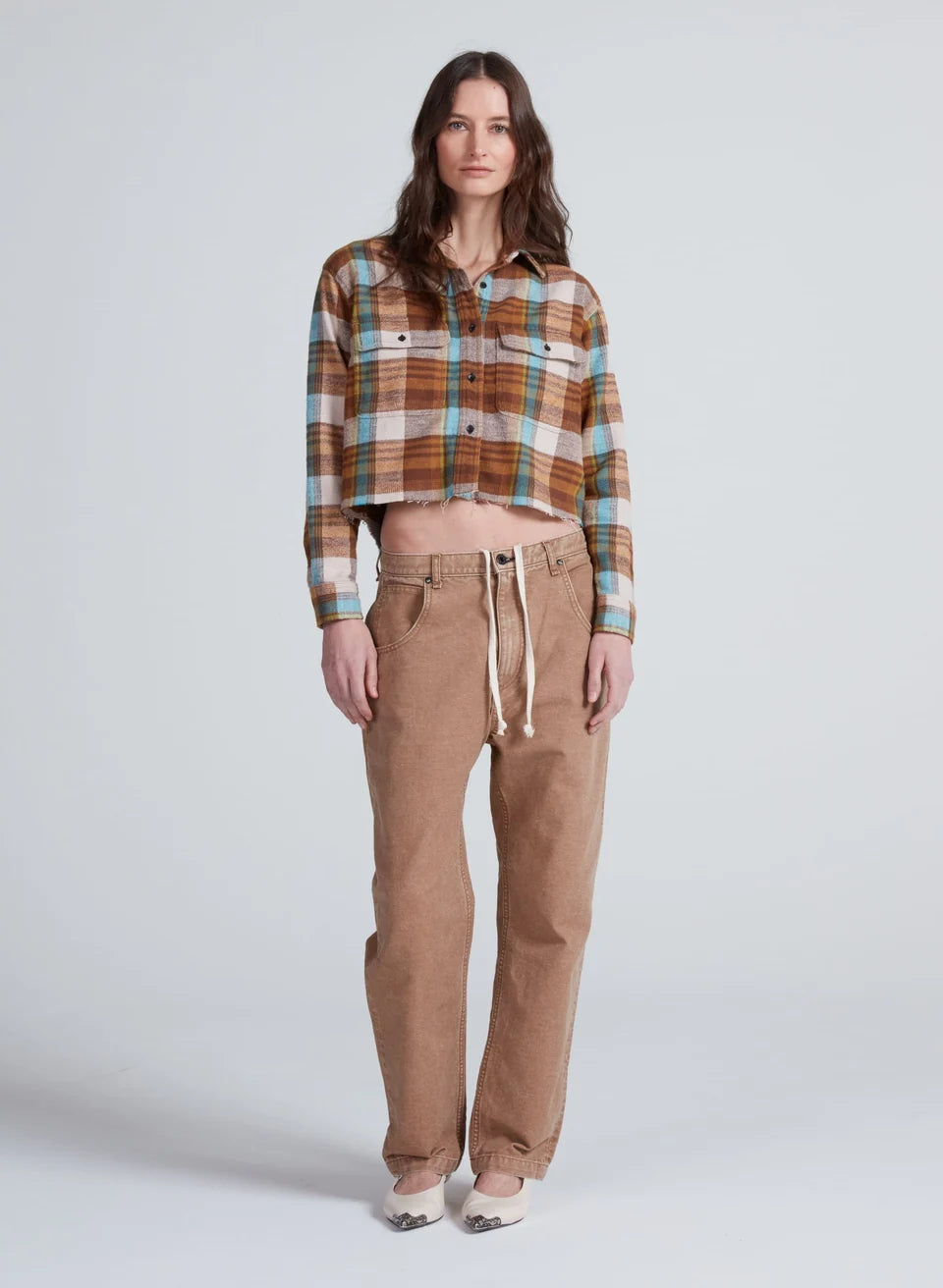ASKKNY Crosby Plaid Flannel