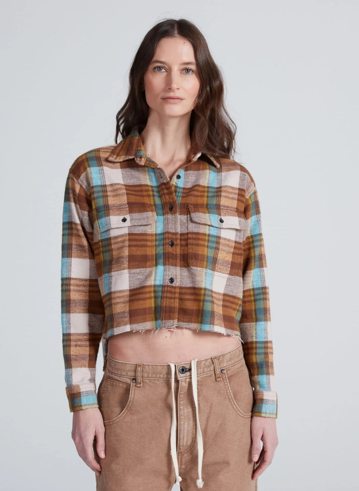 ASKKNY Crosby Plaid Flannel