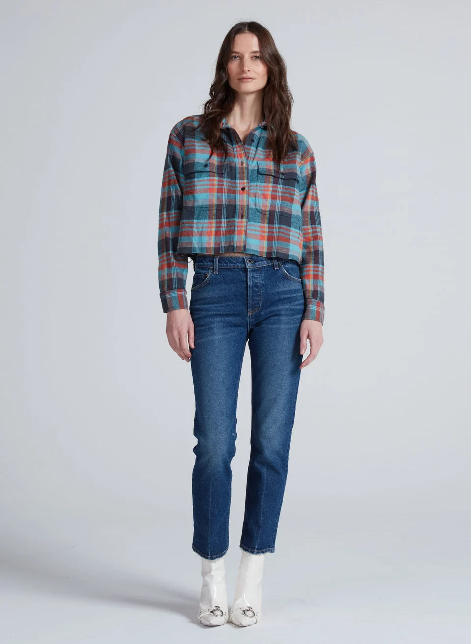 ASKKNY Crosby Plaid Flannel