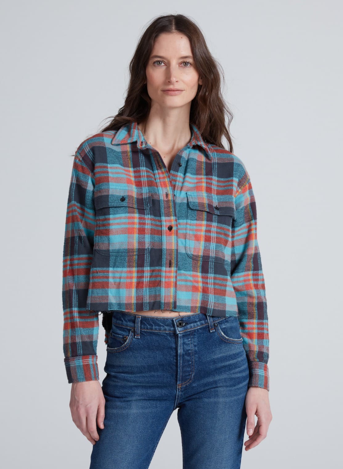 ASKKNY Crosby Plaid Flannel