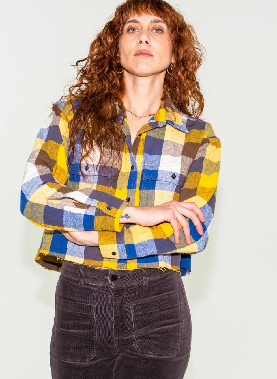 ASKKNY Crosby Plaid Flannel