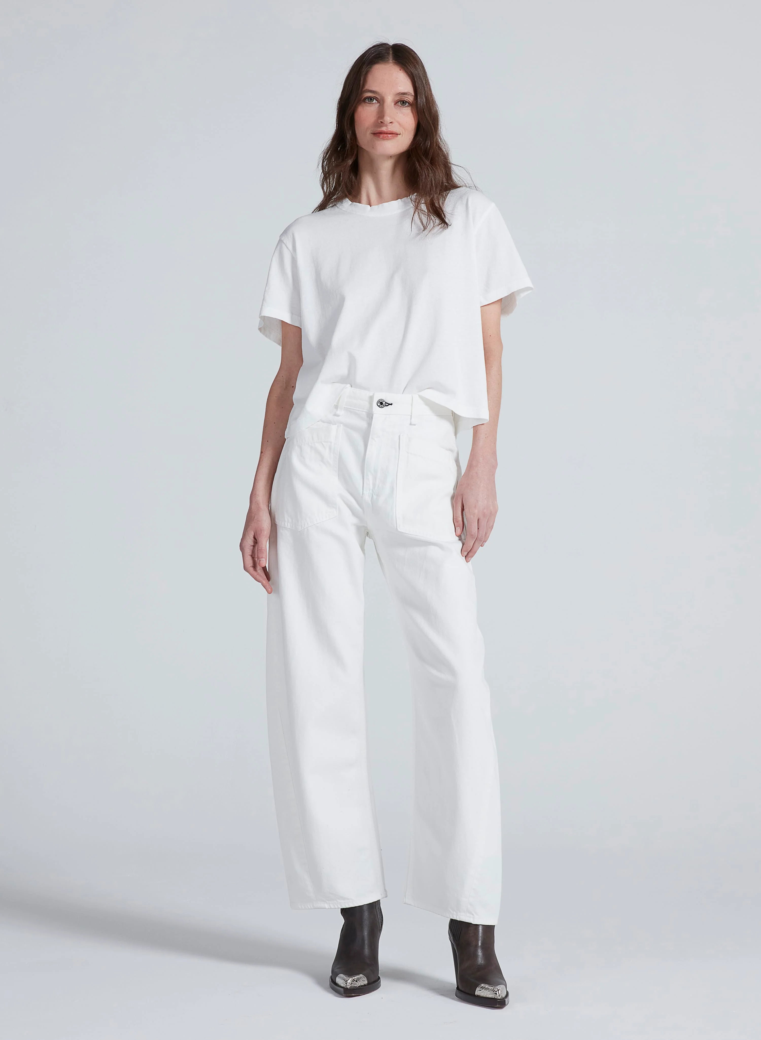ASKKNY Twisted Barrel Jeans