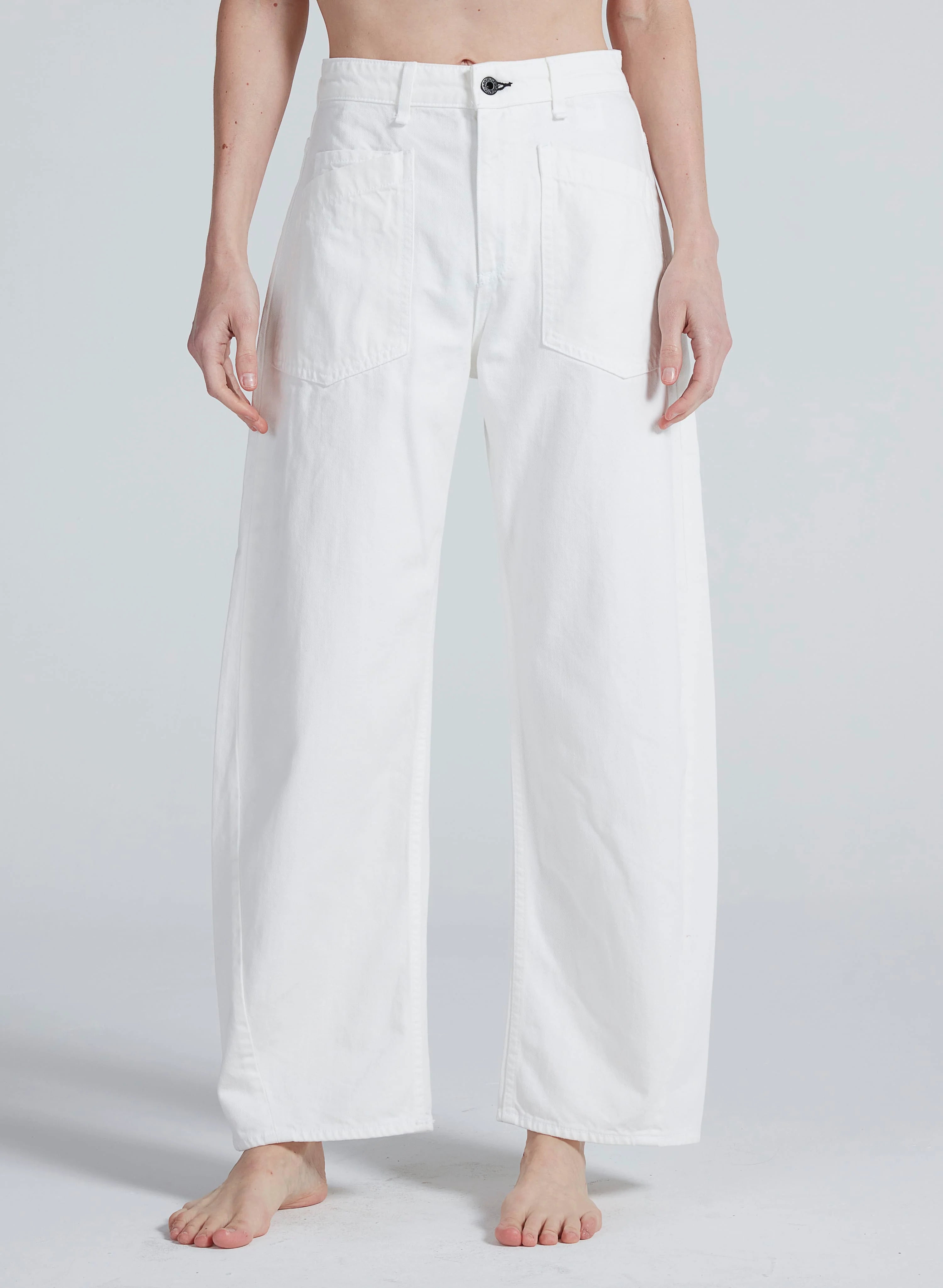 ASKKNY Twisted Barrel Jeans