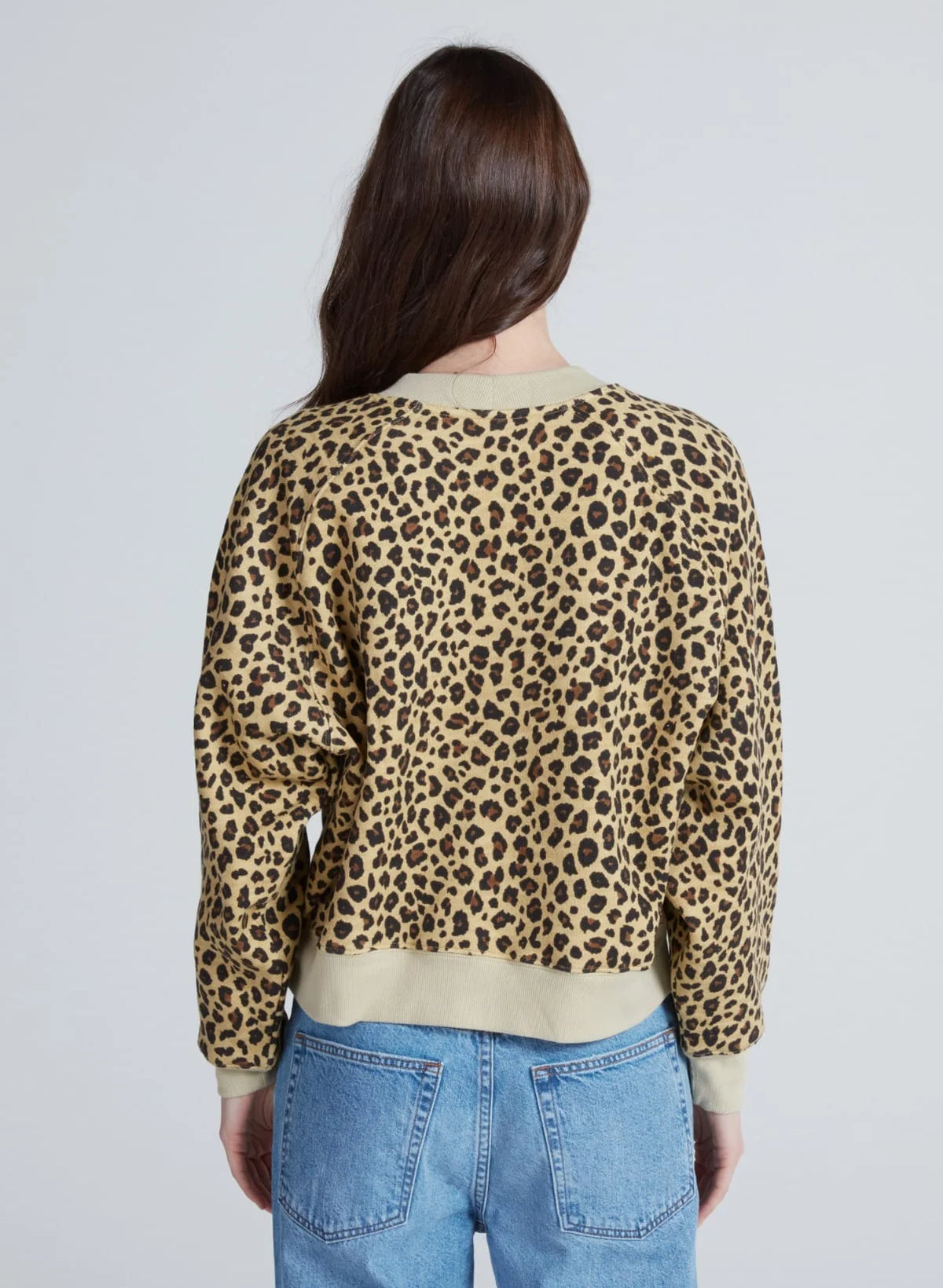 ASKKNY Wooster Sweatshirt Leopard W02250020ST