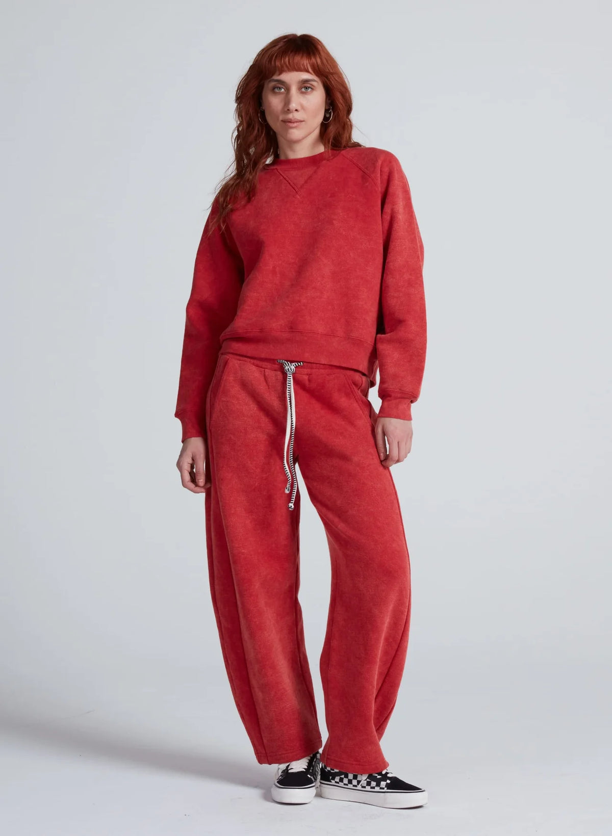 ASKKNY Wooster Sweatshirt Vintage Red W02250020V