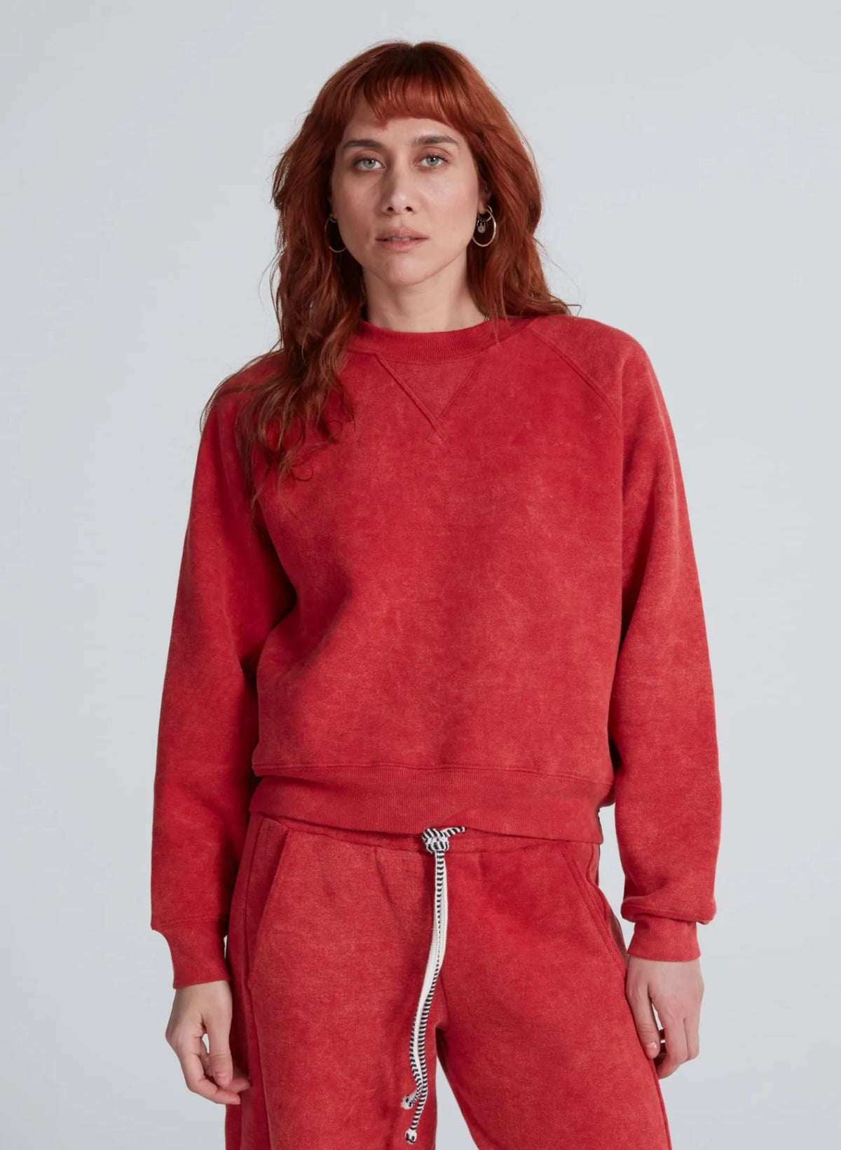 ASKKNY Wooster Sweatshirt Vintage Red W02250020V