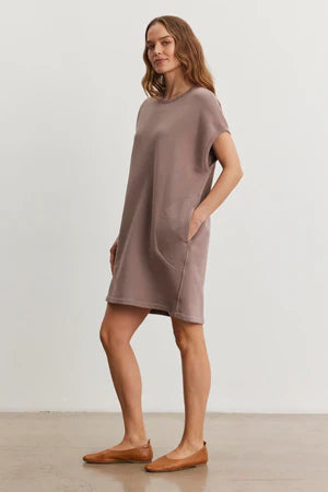 Velvet Litta Crew Neck Dress