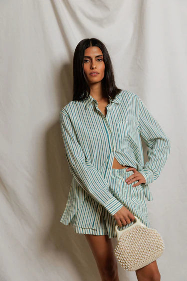 Perfect White Tee Avalon Poplin Button Down Tee
