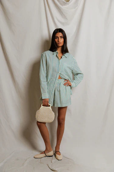 Perfect White Tee Avalon Poplin Button Down Tee