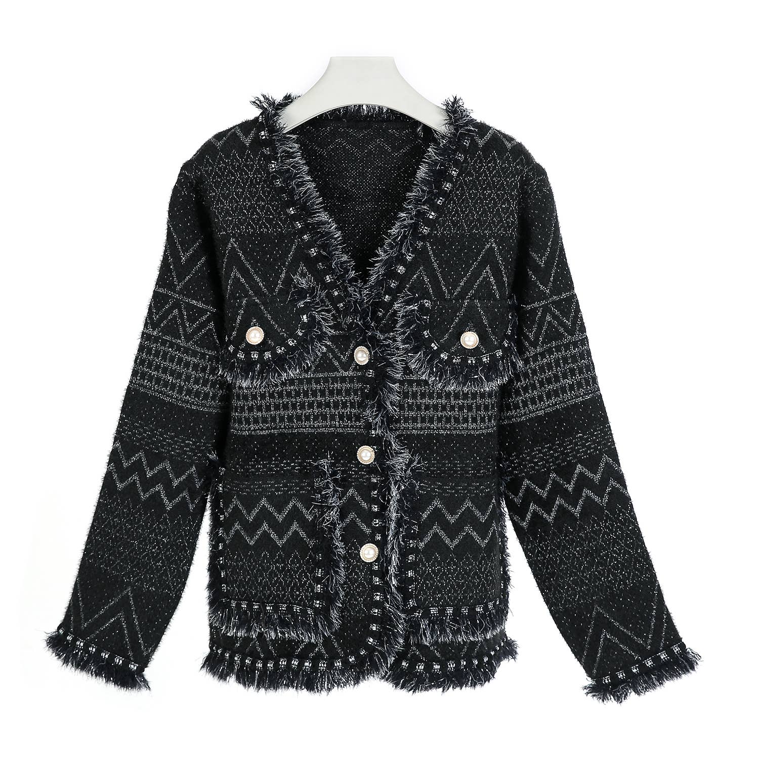 Thames Collection Zig Zag Coco Cardigan