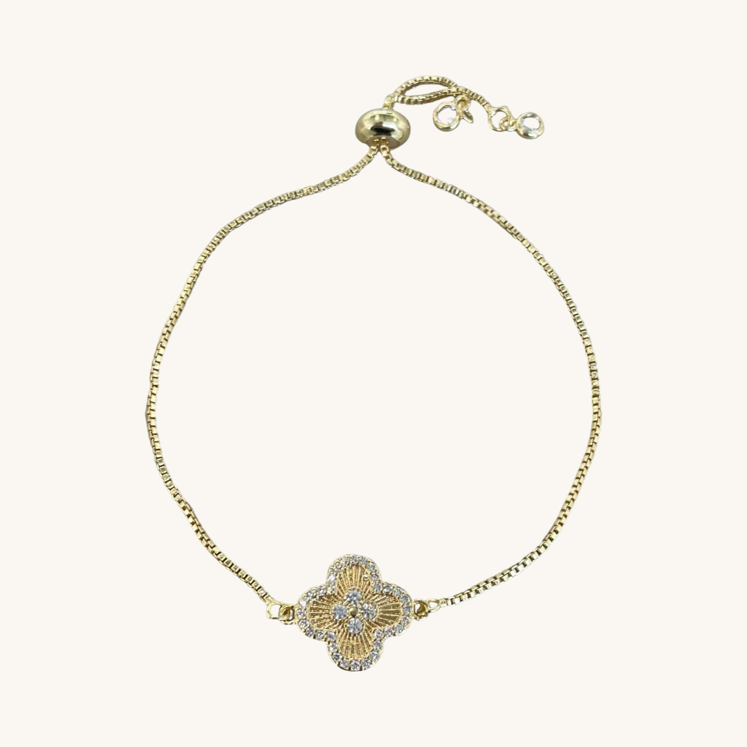 Nikki Smith Designs Claudia Crystal Slider Bracelet