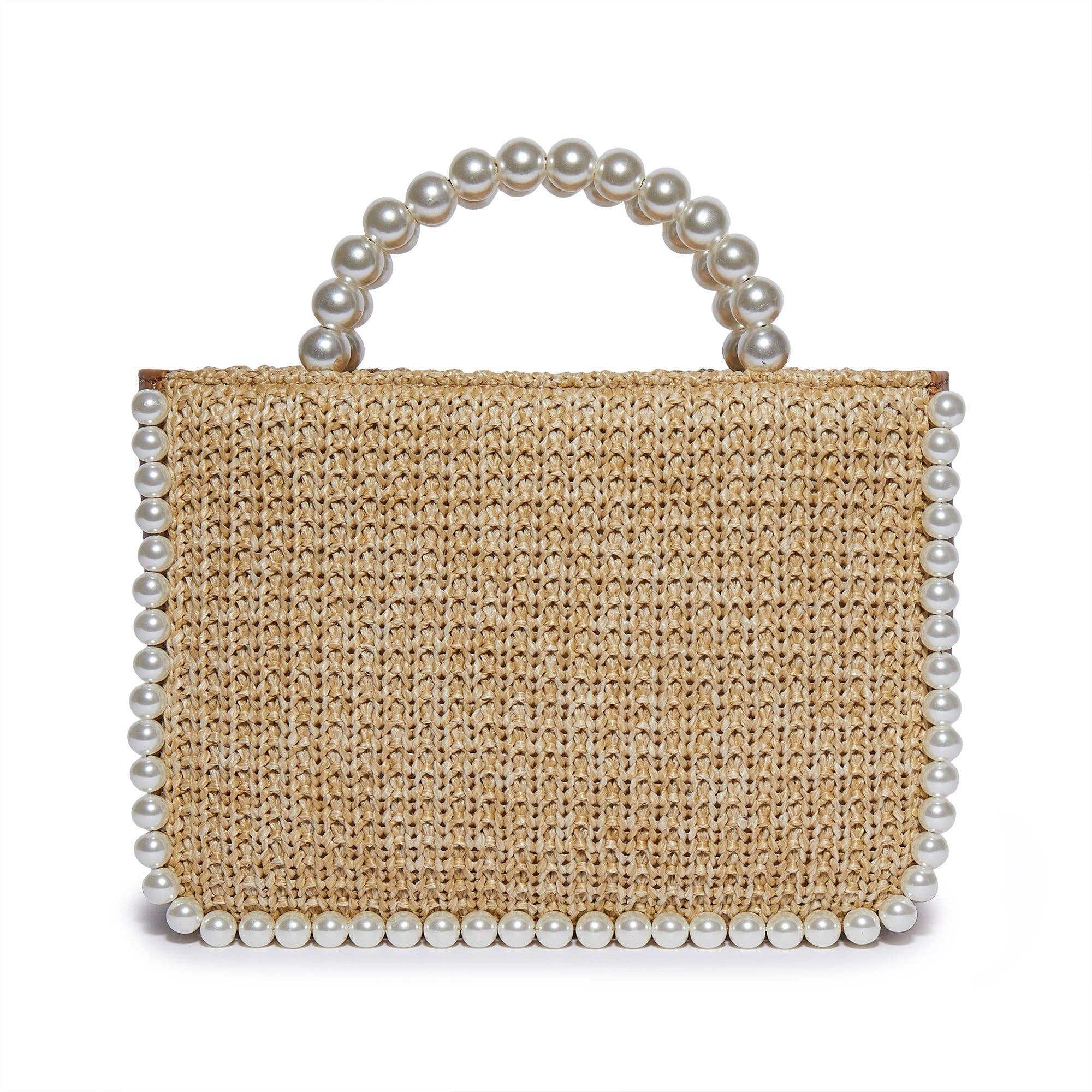 Lele Sadoughi Natural Maya Mini Tote