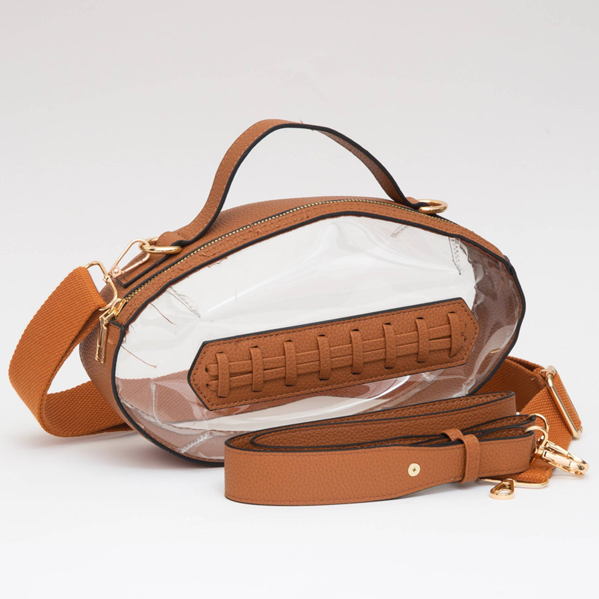 Catherine's Game Day Foot Ball Shape Stadium Bag