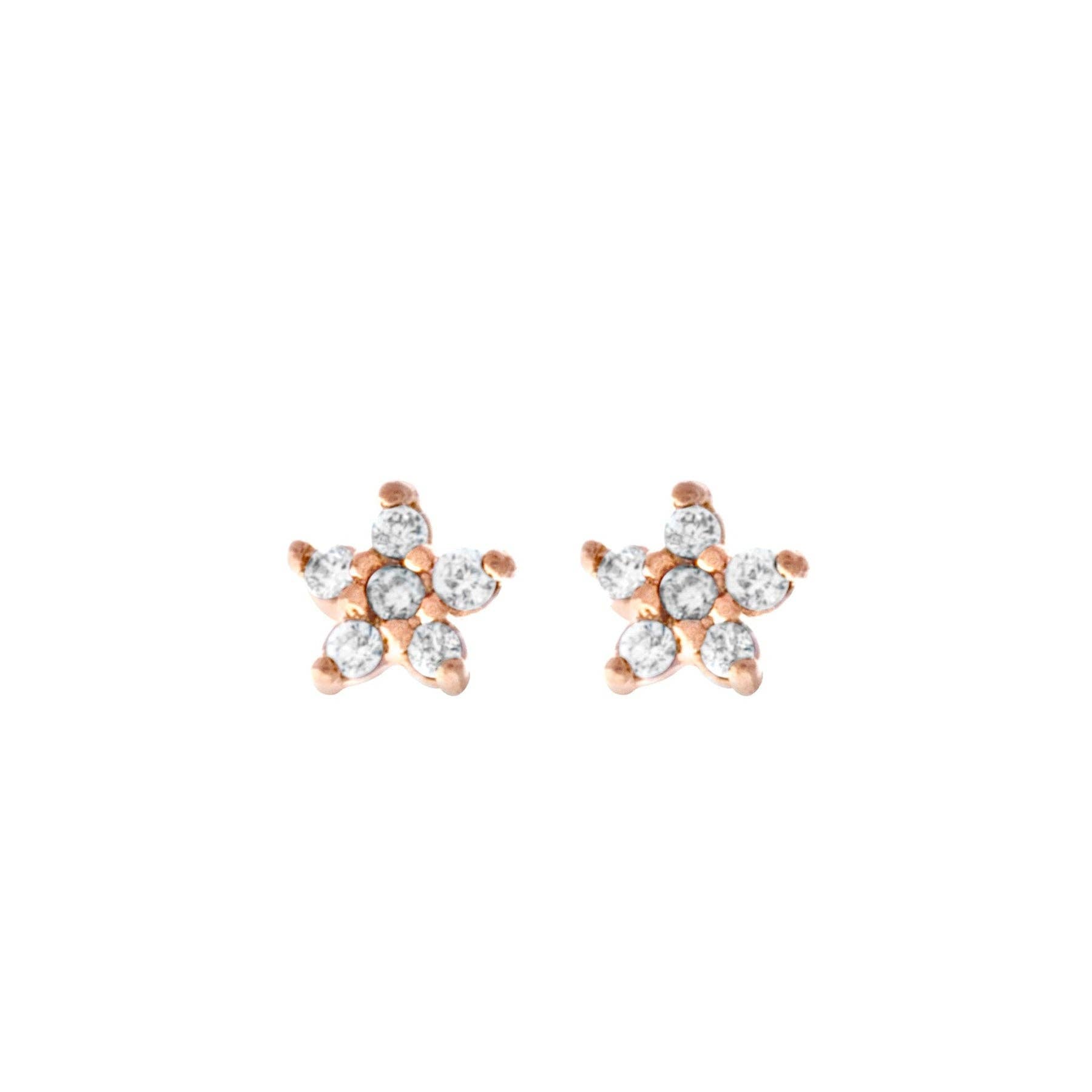 Girls Crew Teeny Tiny Star Studs