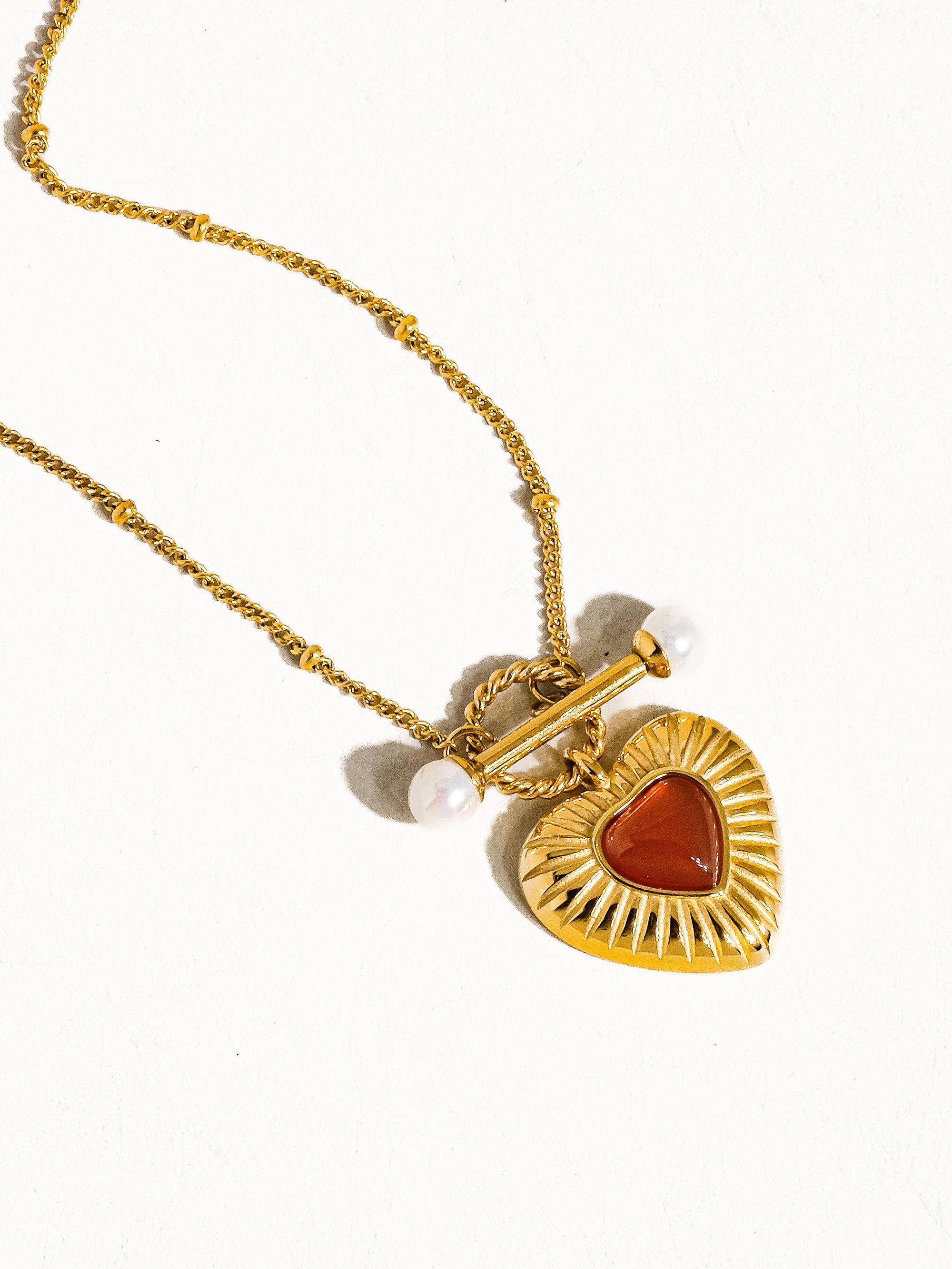 Flanerie Havana Heart Chain Necklace