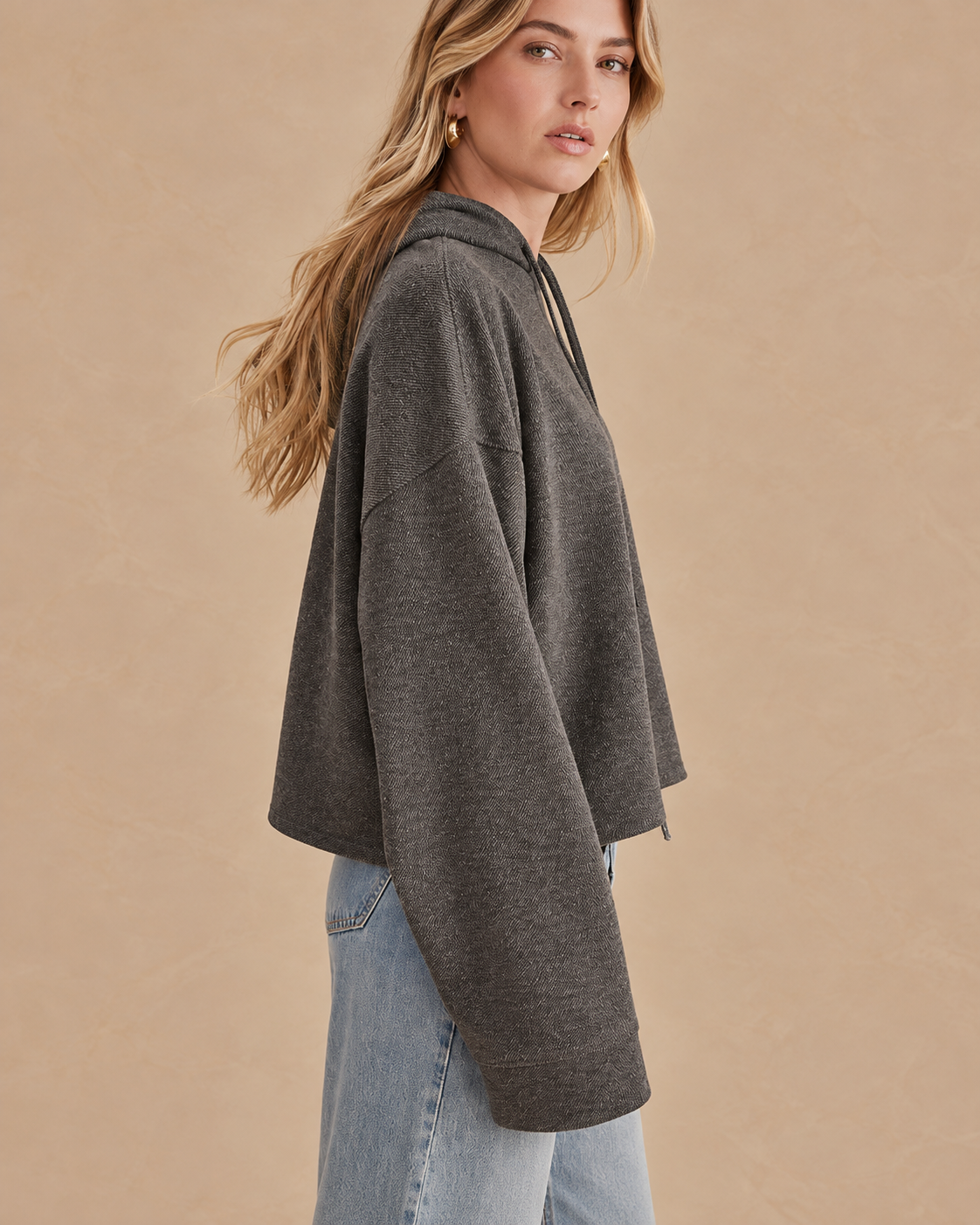 Splendid Marlow Tailored Knit Hoodie RF6K630