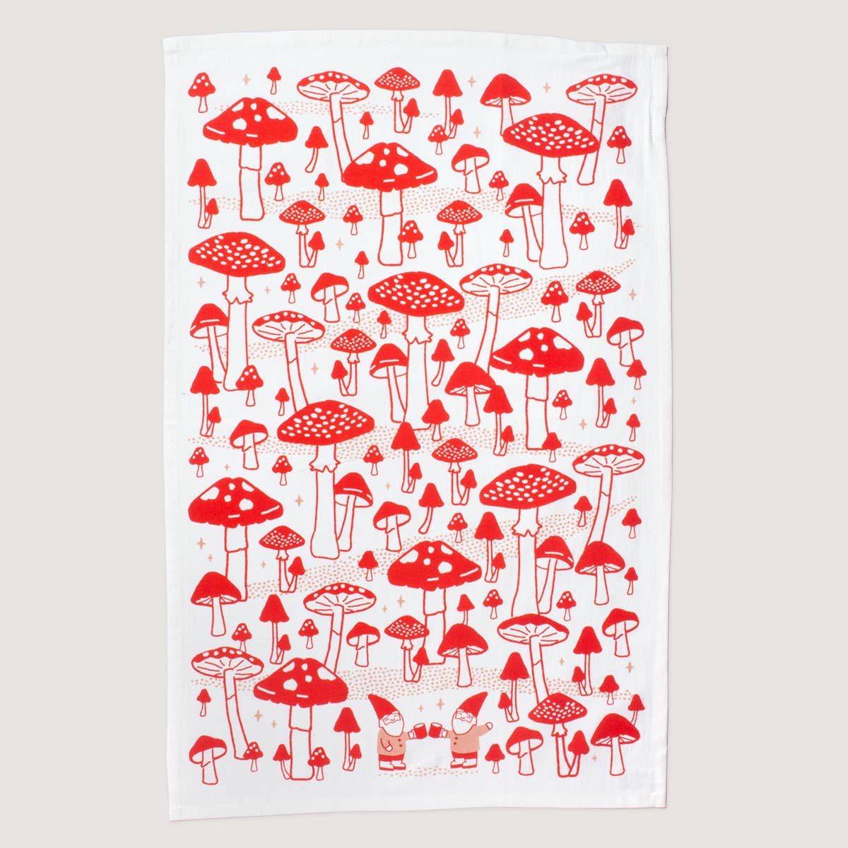 Seltzer Goods Gnome Mushroom Tea Towel