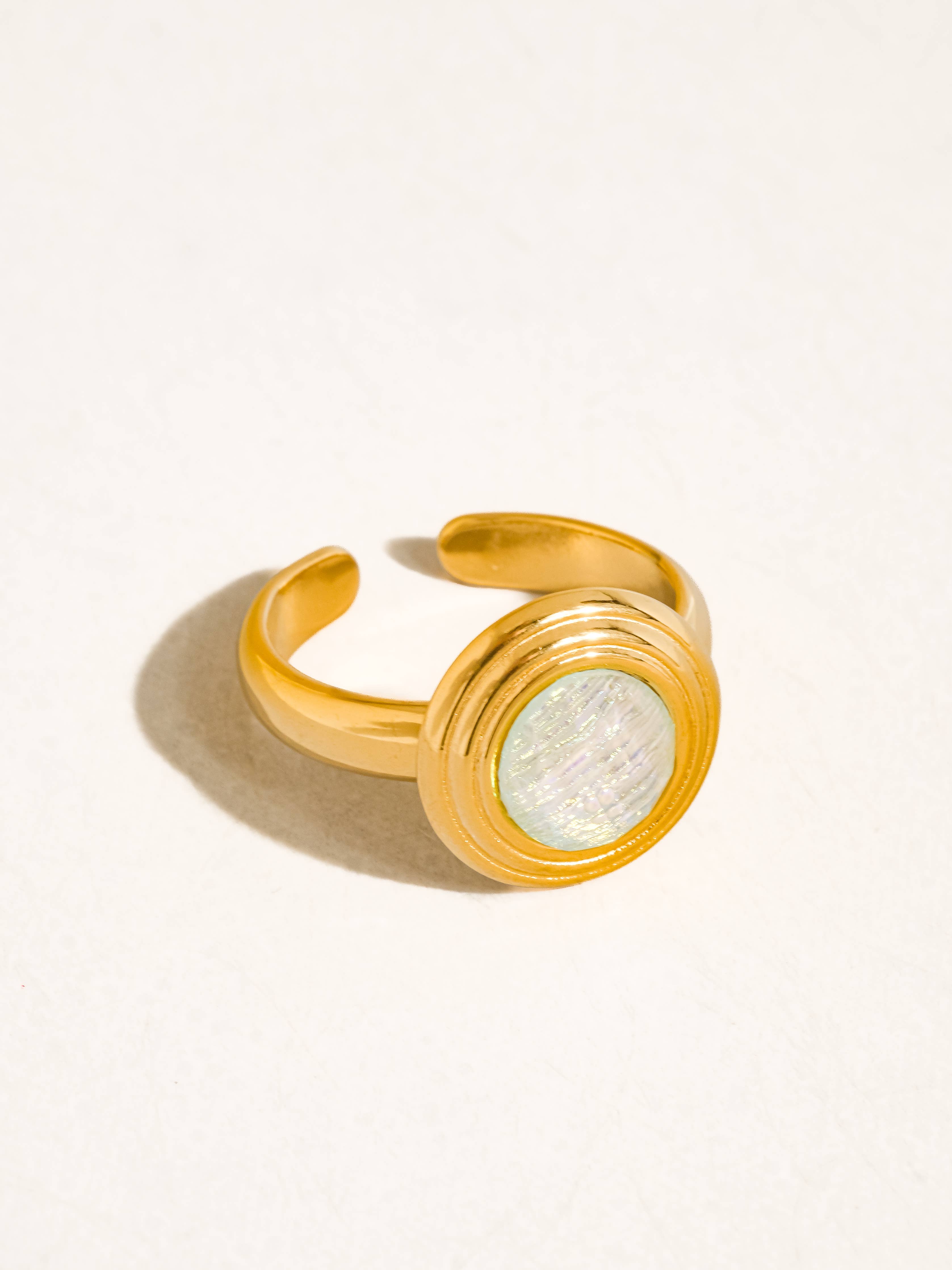 Flânerie Arquets 18K Gold Vintage Ring