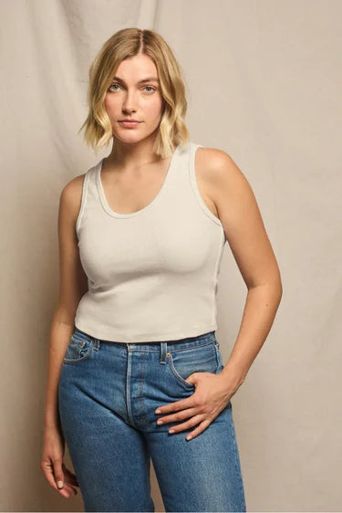 Perfect White Tee Blondie Tank Top