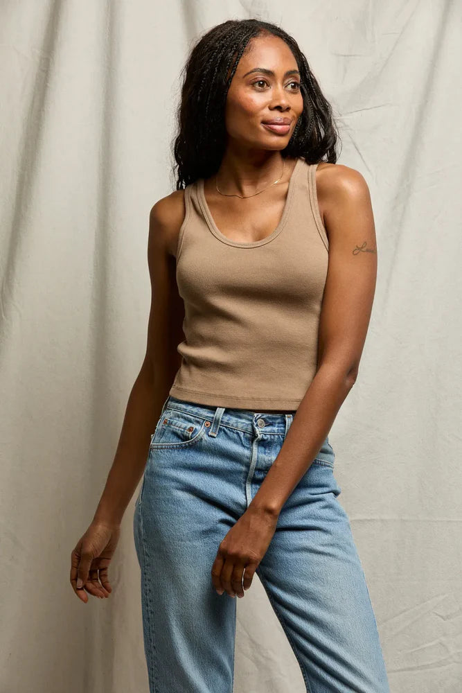 Perfect White Tee Blondie Tank