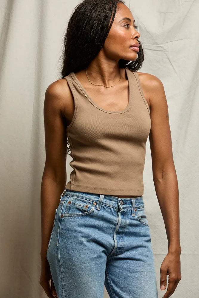 Perfect White Tee Blondie Tank