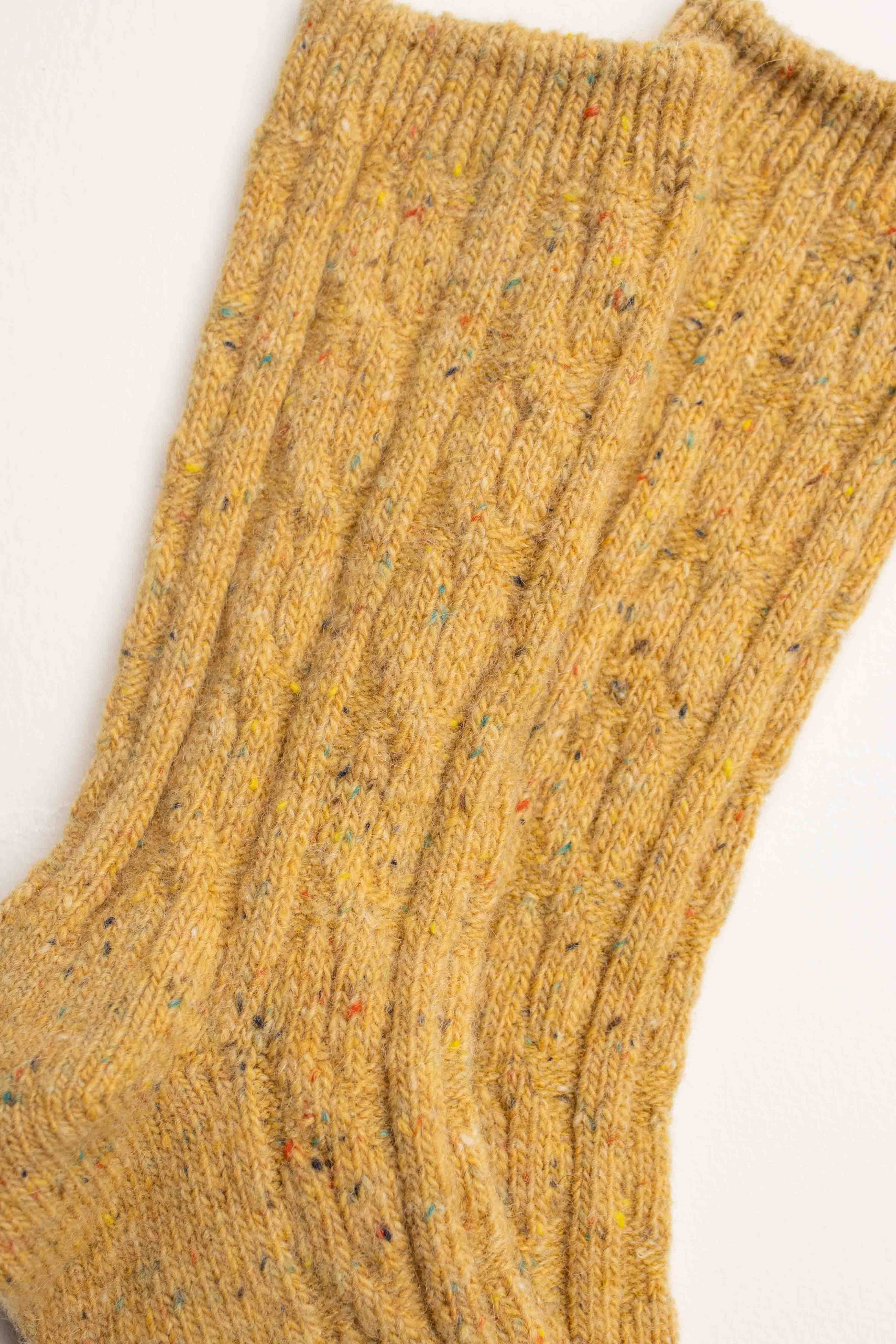 Tiepology Wool Blend Speckled Knit Socks
