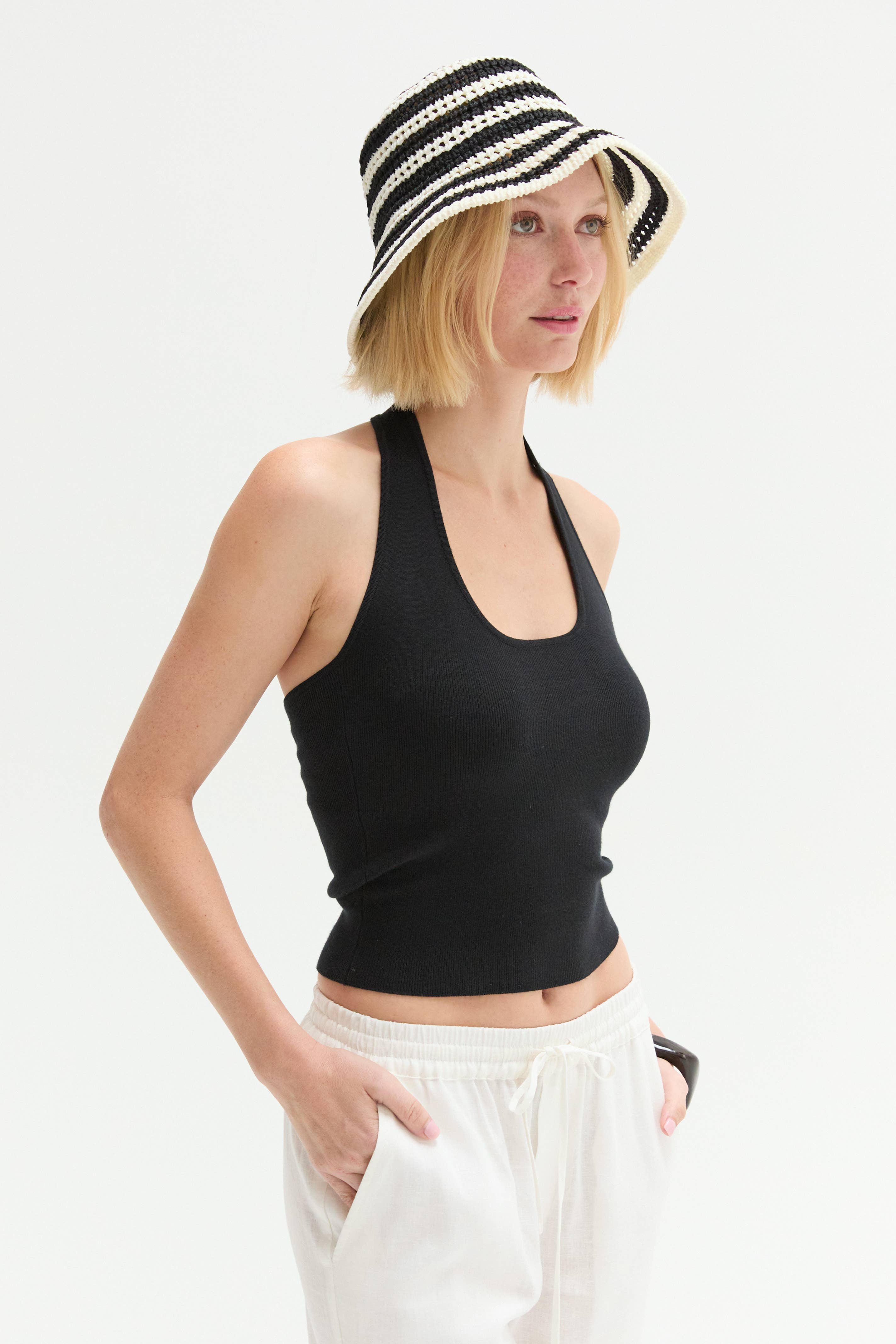 Crescent Jazzlyn Halter Neck Top CT8307