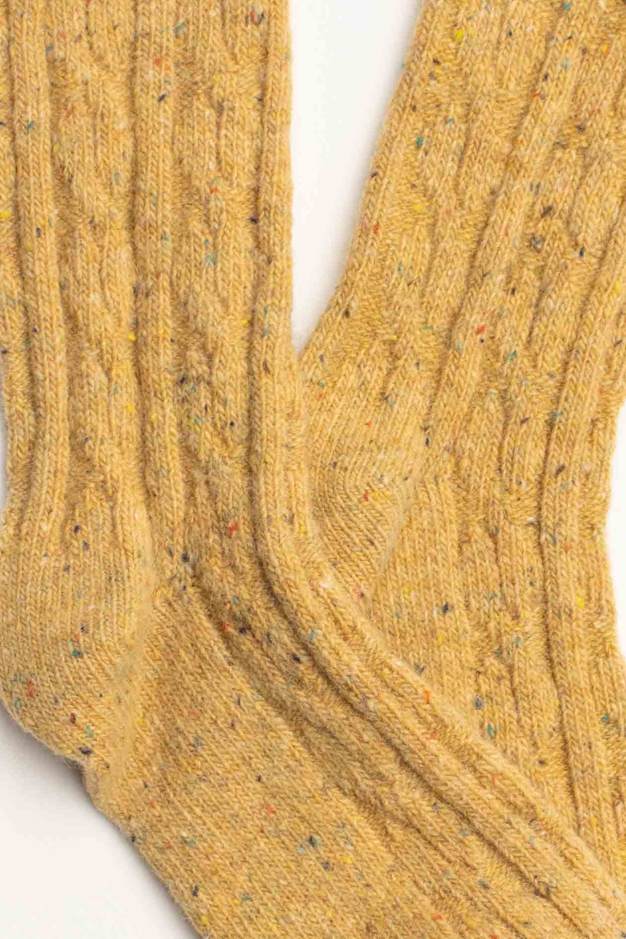 Tiepology Wool Blend Speckled Knit Socks
