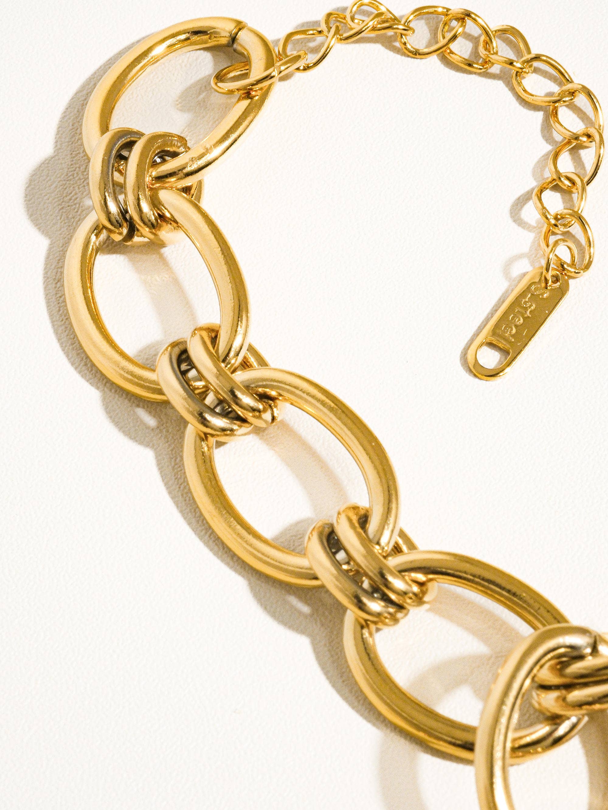 Flanerie Tila 18K Gold Non-Tarnish Bold Chain Bracelet