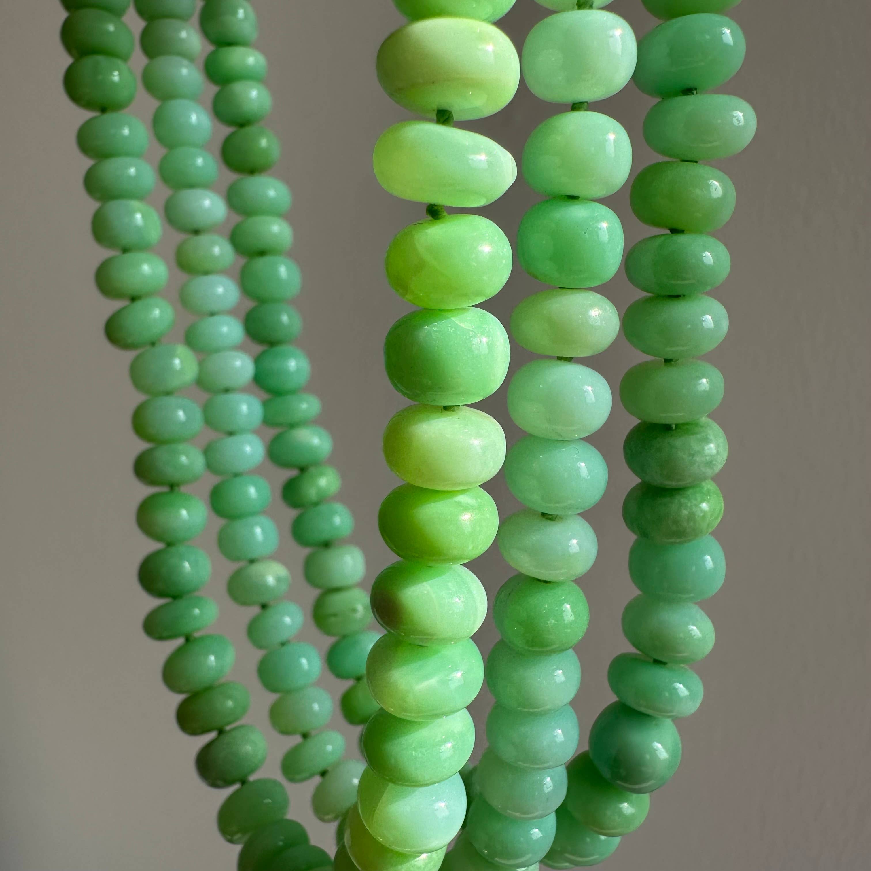 Anokhi Green Mint Opal Necklace NKK42