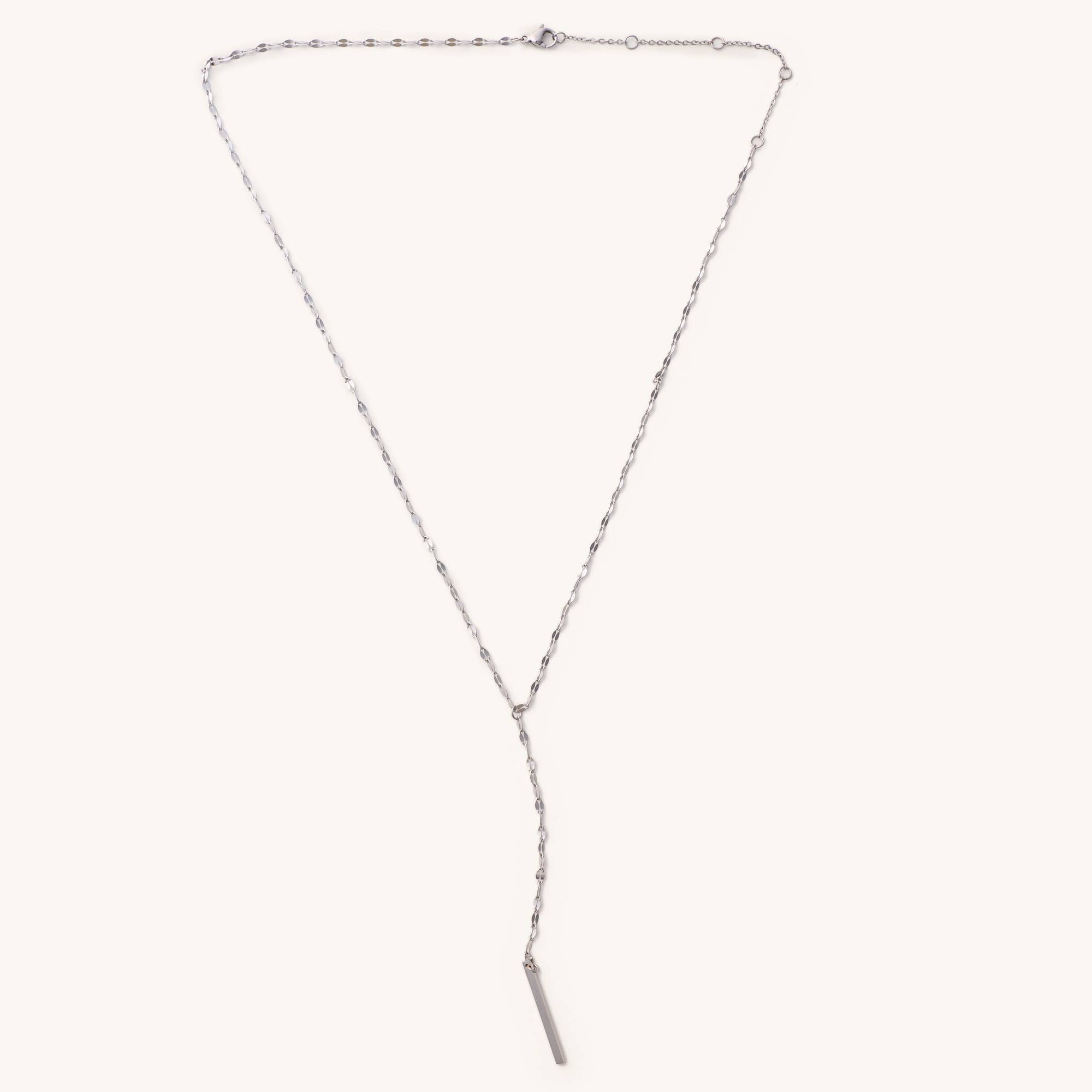 Nikki Smith Designs Silver Shimmer Lariat
