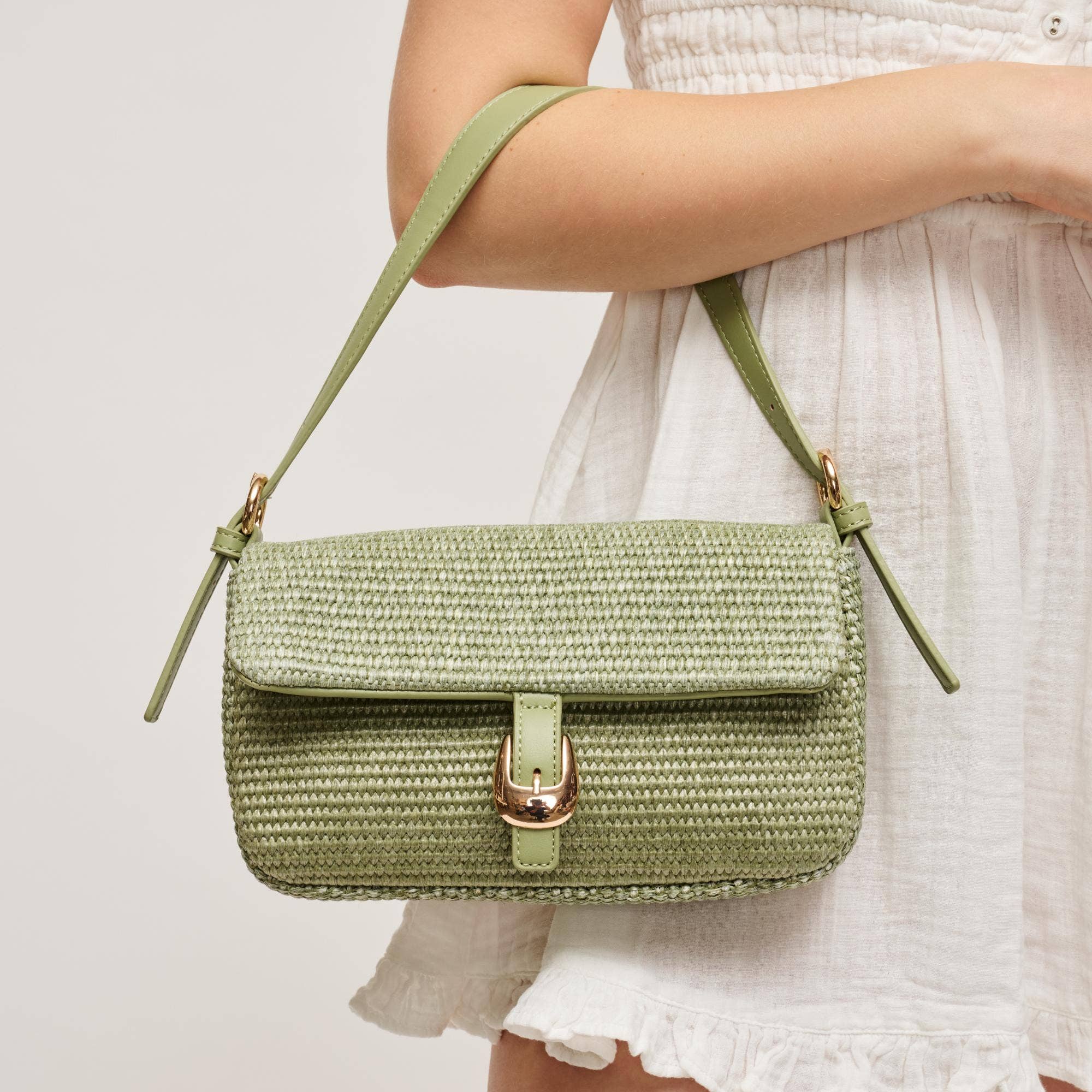 Urban Expressions Gloria Straw Crossbody