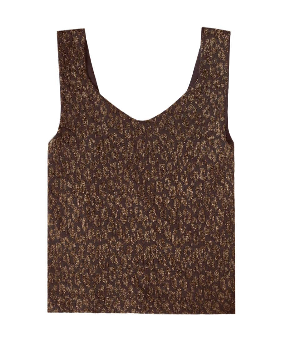Nikibiki Lurex Leopard Tank Top NS8437