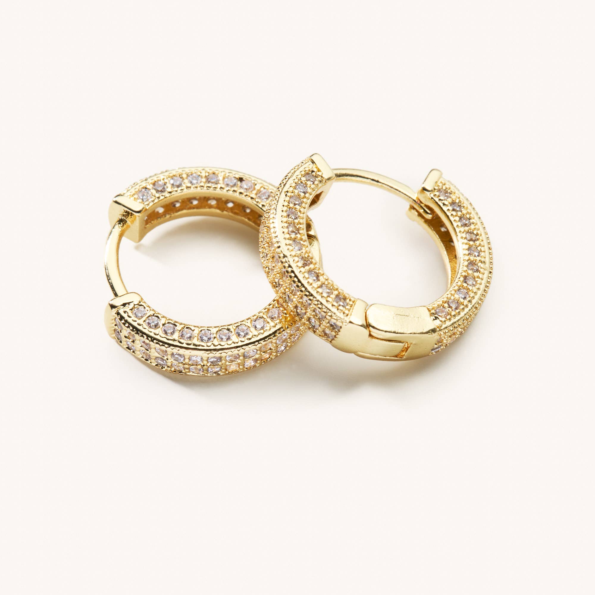 Nikki Smith Designs Winona Pave Hoops