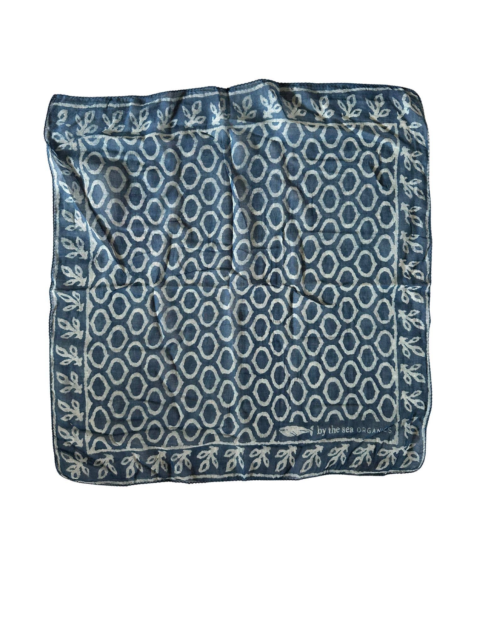 By The Sea Organics Indigo Bandana