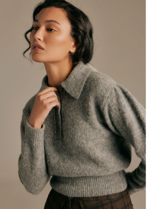 Chie Mihara KISS Alka Knit in Rose