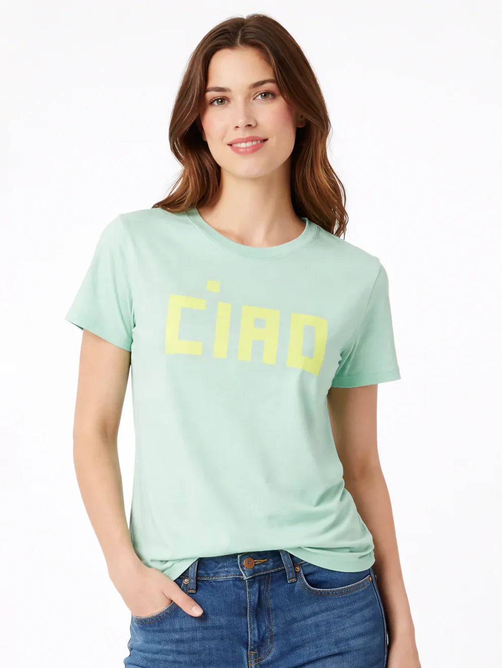 Clare V. Classic Tee CVA1000392-MENTH