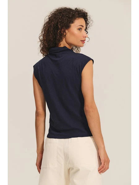 Velvet Fletcher Cap Sleeve Top