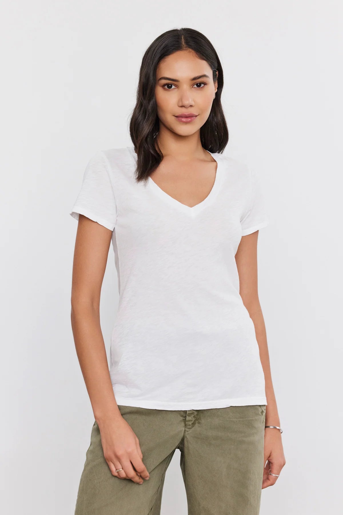 Velvet Lilith V-Neck Tee Shirt