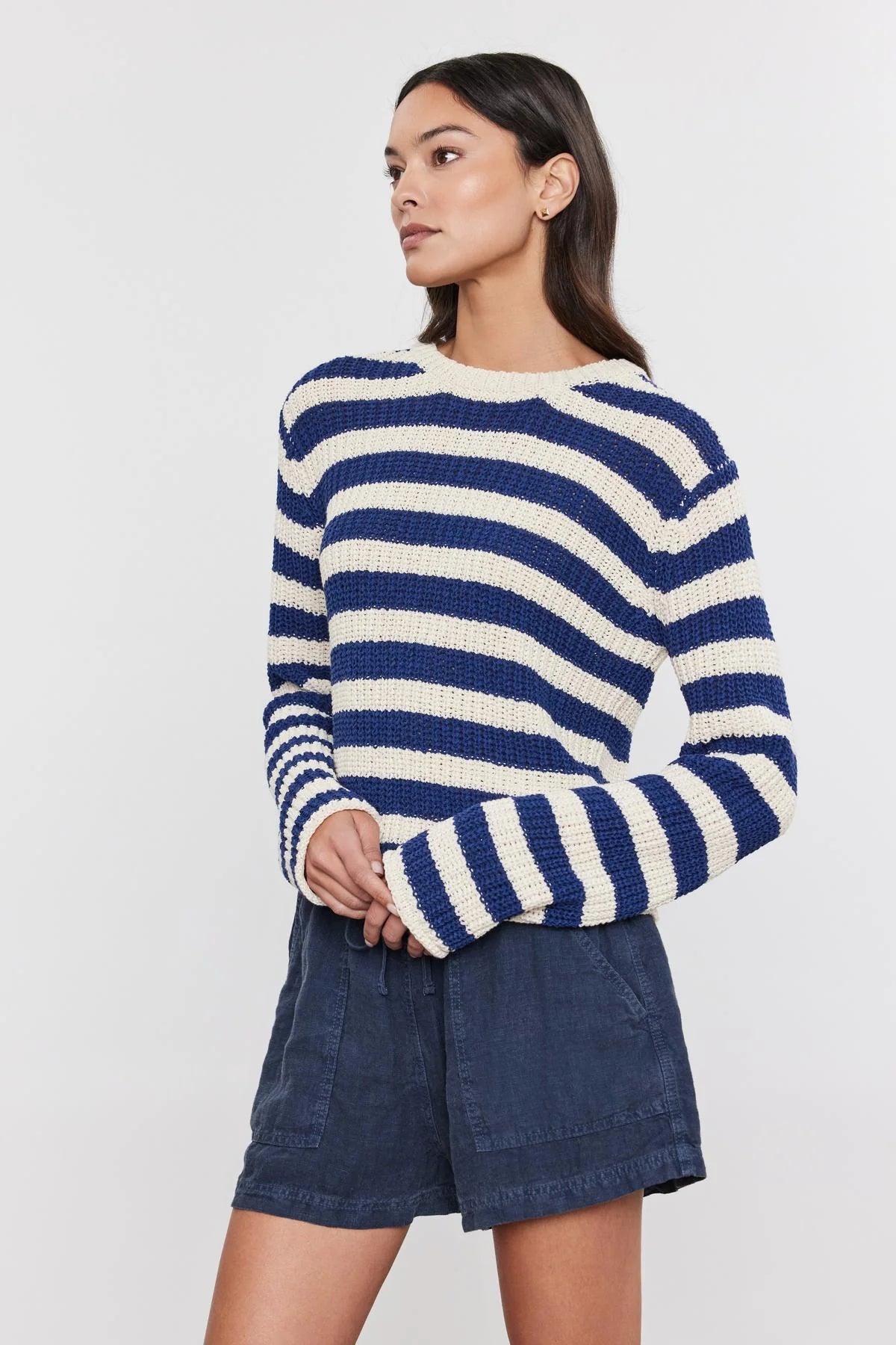 Velvet Maxine Cotton Knit Sweater