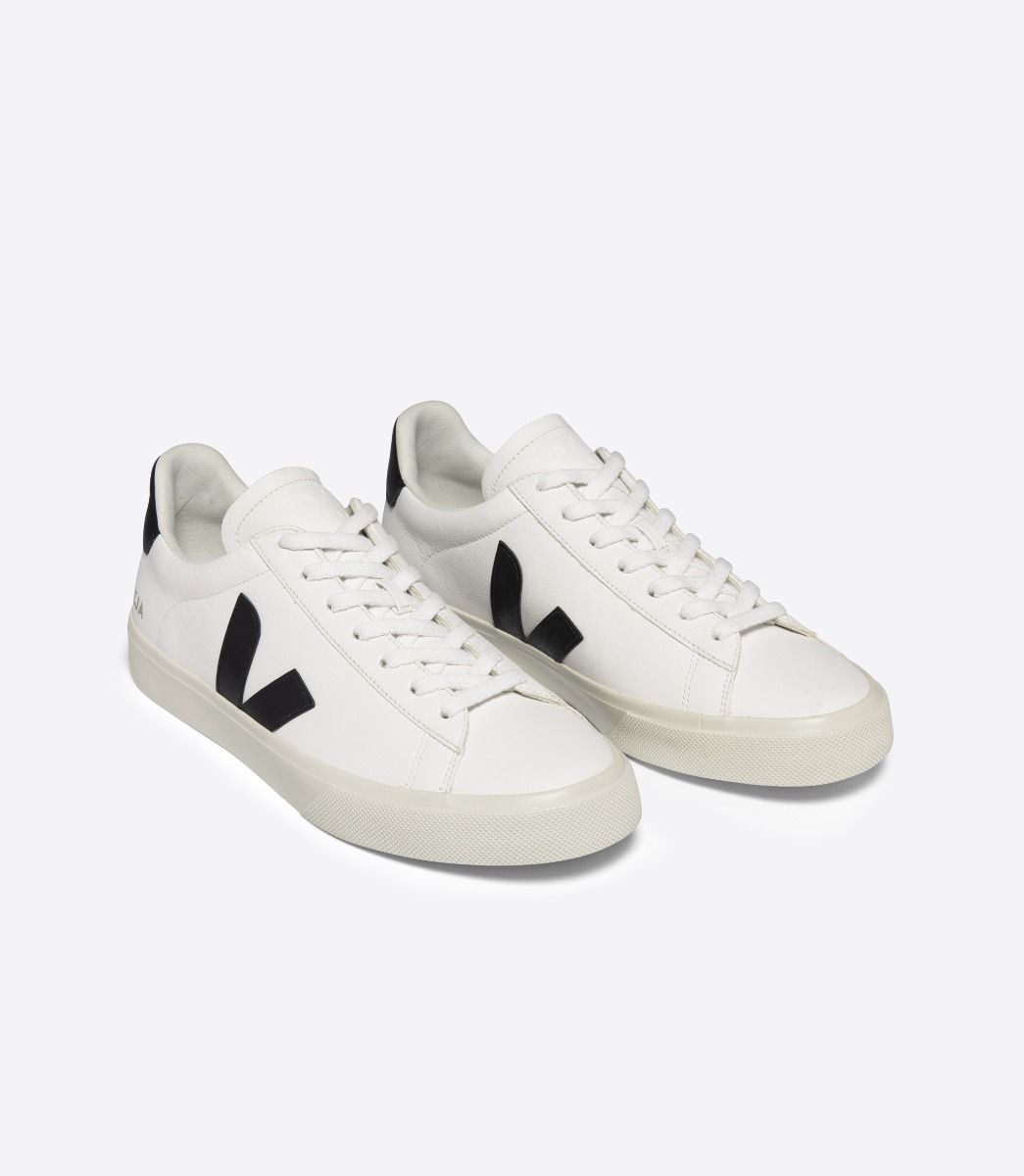 Veja Campo Chromefree Leather Extra White-Black