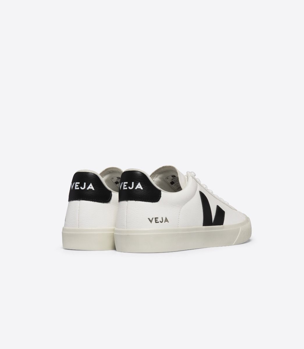 Veja Campo Chromefree Leather Extra White-Black